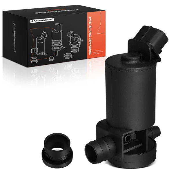 Windshield Washer Pump with Rubber Grommet for Ford Escape Mazda Tribute Mercury