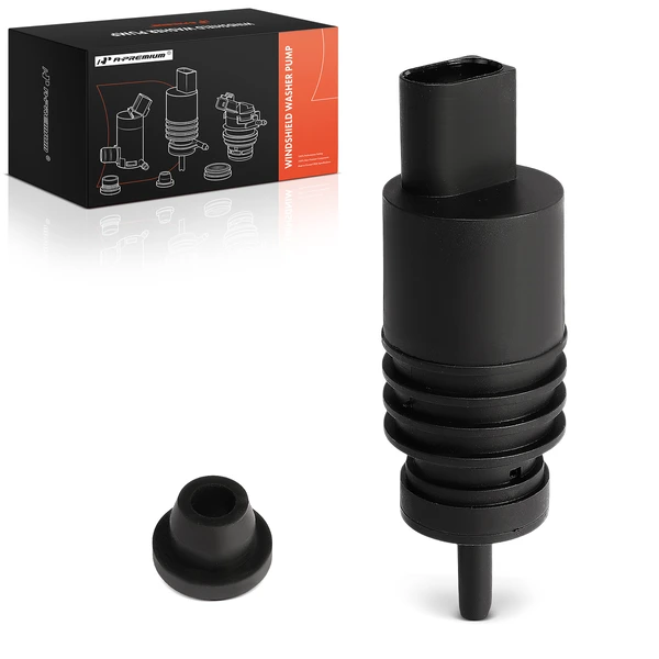 Windshield Washer Pump with Rubber Grommet for 2001-2005 BMW 325xi