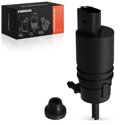 Front or Rear Windshield Washer Pump with Rubber Grommet