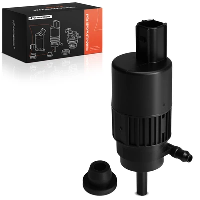 Front Headlight Washer Pump with Rubber Grommet