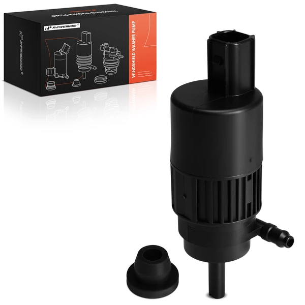 Front Headlight Washer Pump with Rubber Grommet for Cadillac SRX 10-16 Saab 9-4X