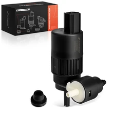 Front or Rear Windshield Washer Pump with Grommet 2 nozzles