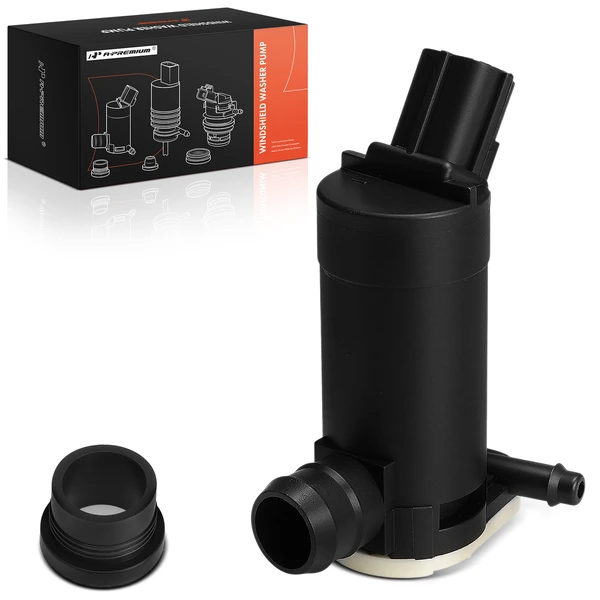 Front or Rear Windshield Washer Pump with Rubber Grommet for 2006-2007 Ford Taurus