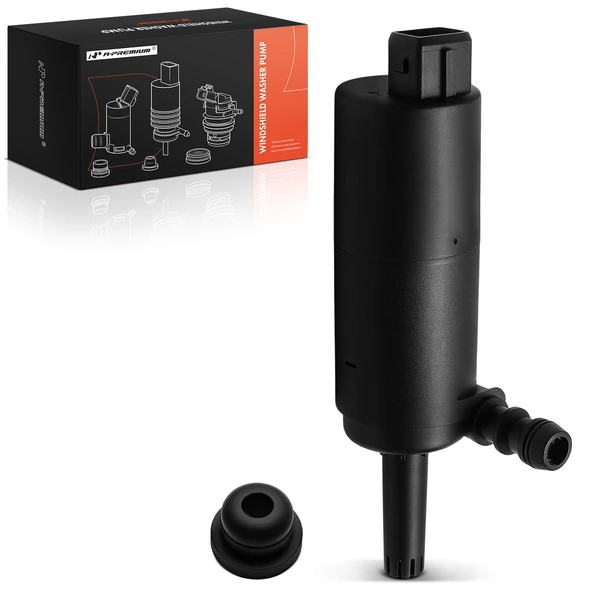 Front Windshield Washer Pump with Rubber Grommet for Hyundai Santa Fe 2001-2006