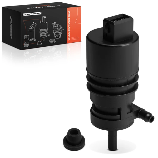 Front or Rear Windshield Washer Pump with Rubber Grommet for Volkswagen Jetta Fiat