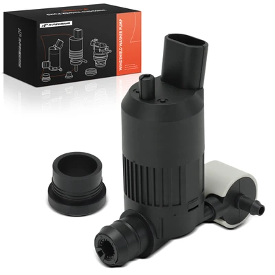 Front or Rear Windshield Washer Pump with Rubber Grommet