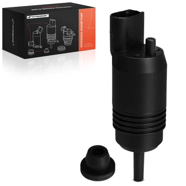 Front Windshield Washer Pump with Rubber Grommet for Buick Envision 2016-2020