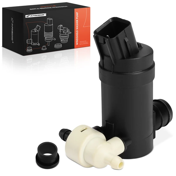 Front or Rear Windshield Washer Pump with Rubber Grommet for Kia Sedona Sorento