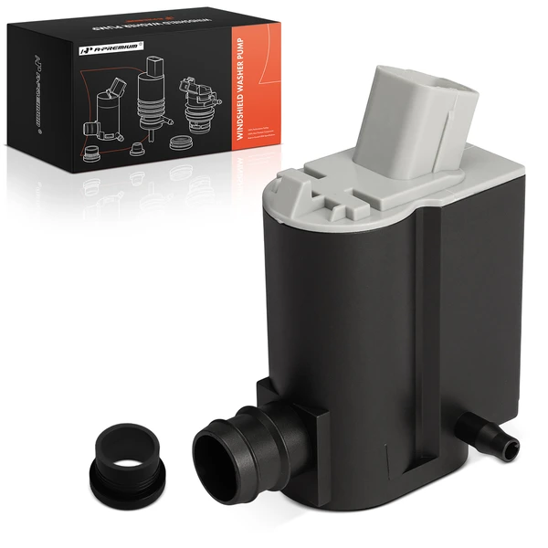 Front or Rear Windshield Washer Pump with Rubber Grommet for 2017 Hyundai Elantra GT