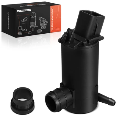 Front or Rear Windshield Washer Pump with Rubber Grommet