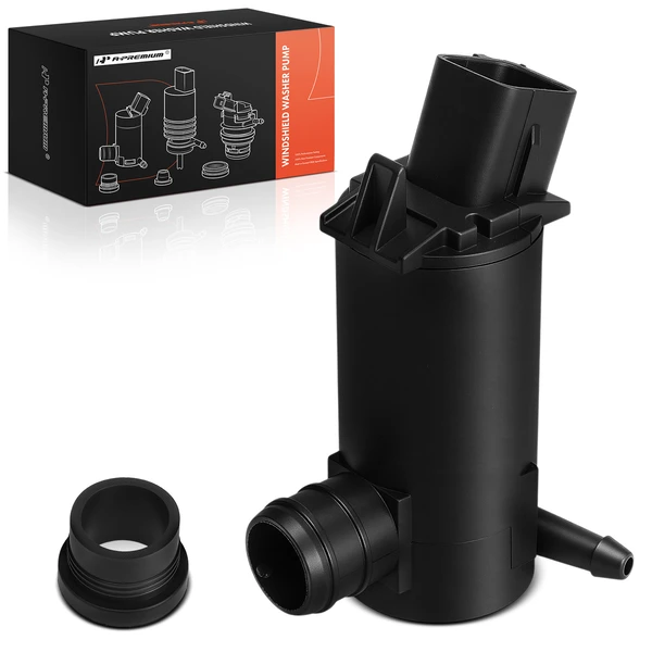 Front or Rear Windshield Washer Pump with Rubber Grommet for 2010-2015 Hyundai Tucson