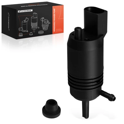 Front or Rear Windshield Washer Pump with Rubber Grommet