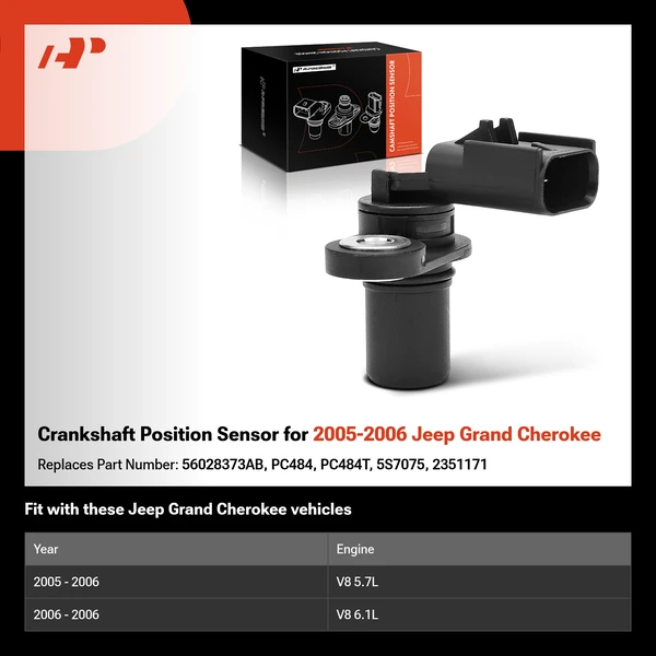Crankshaft Position Sensor for 2005-2006 Jeep Grand Cherokee