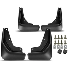 4 Pcs Front & Rear Mud Flaps Splash Guards for 2020-2021 Mercedes-Benz CLA35 AMG