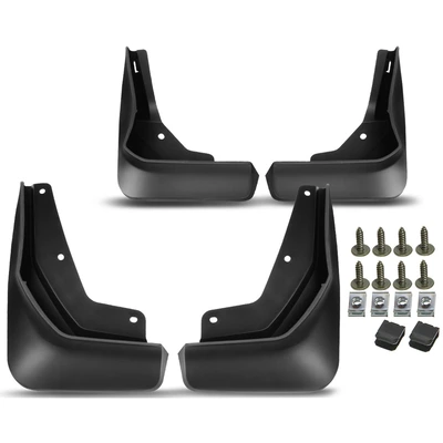 4 Pcs Front & Rear Mud Flaps Splash Guards