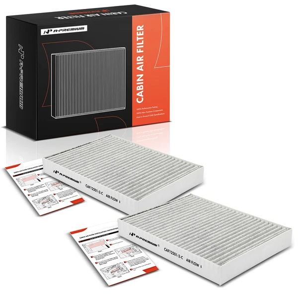 2 Pcs Activated Carbon Cabin Air Filter for 2020 2023 BMW M8