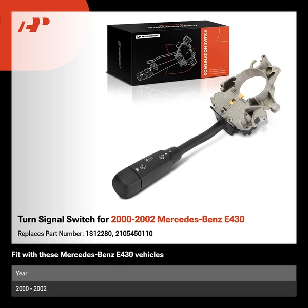 Turn Signal Switch for 2000-2002 Mercedes-Benz E430