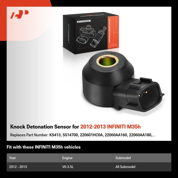Knock Detonation Sensor for 2012-2013 INFINITI M35h
