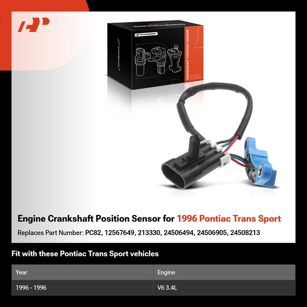 Engine Crankshaft Position Sensor for 1996 Pontiac Trans Sport