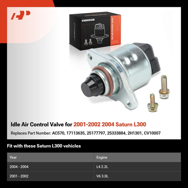 Idle Air Control Valve for 2001-2002 2004 Saturn L300