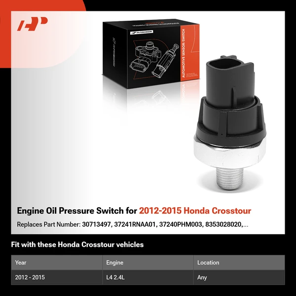 Engine Oil Pressure Switch for 2012-2015 Honda Crosstour