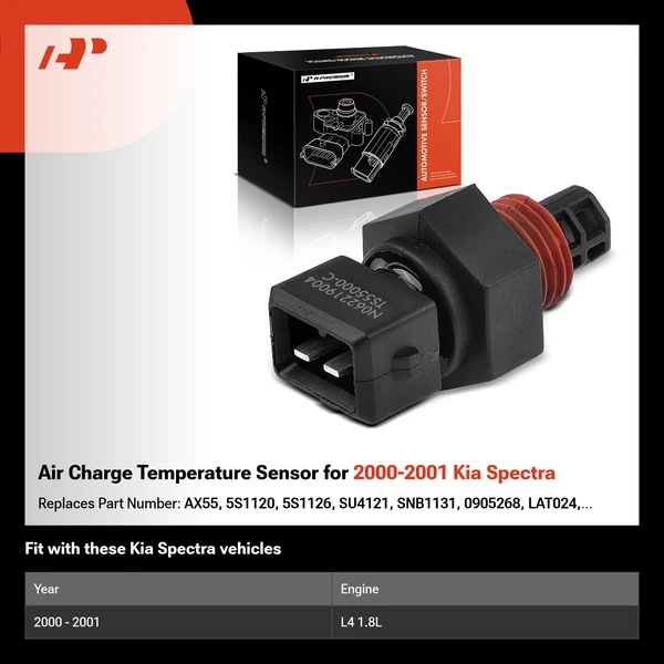 Air Charge Temperature Sensor for 2000-2001 Kia Spectra