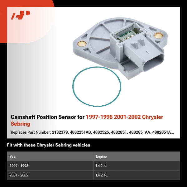 Camshaft Position Sensor for 1997-1998 2001-2002 Chrysler Sebring
