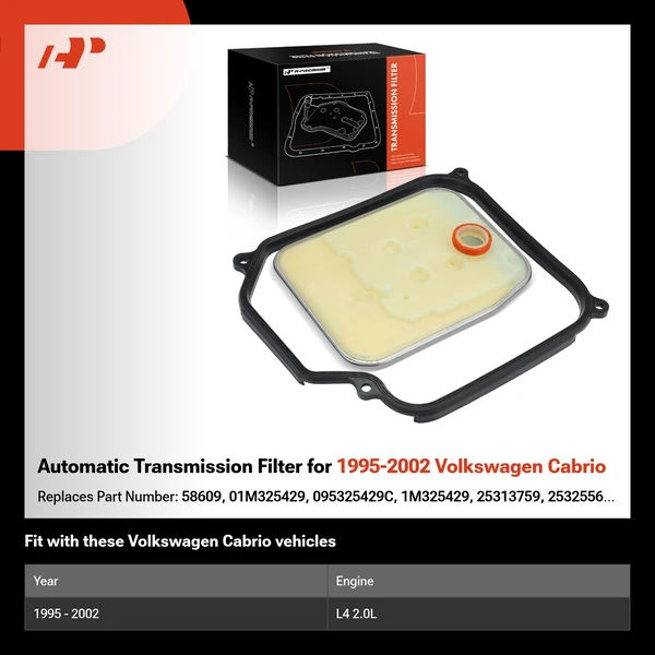 Automatic Transmission Filter for 1995-2002 Volkswagen Cabrio