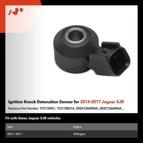 Ignition Knock Detonation Sensor for 2014-2017 Jaguar XJR
