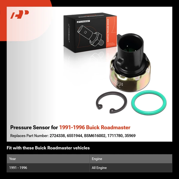 Pressure Sensor for 1991-1996 Buick Roadmaster