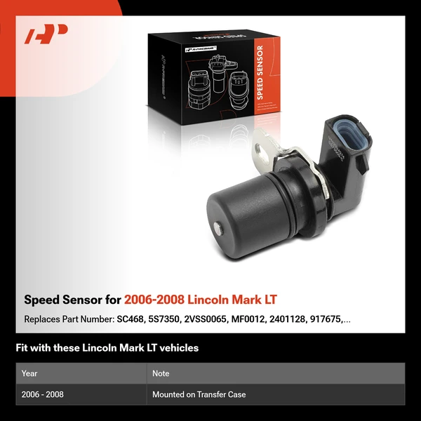 Speed Sensor for 2006-2008 Lincoln Mark LT