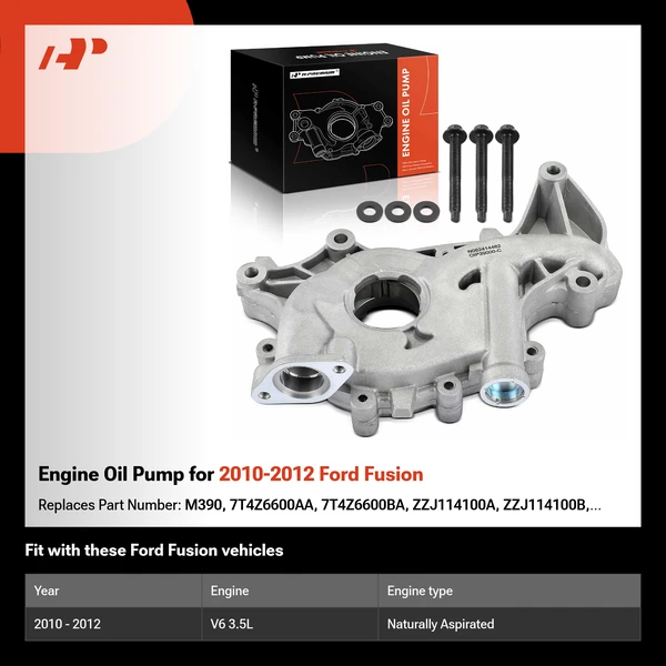 Engine Oil Pump for 2010-2012 Ford Fusion