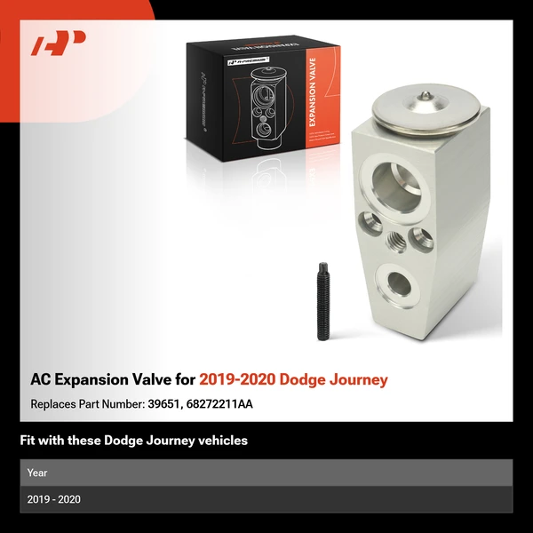 AC Expansion Valve for 2019-2020 Dodge Journey