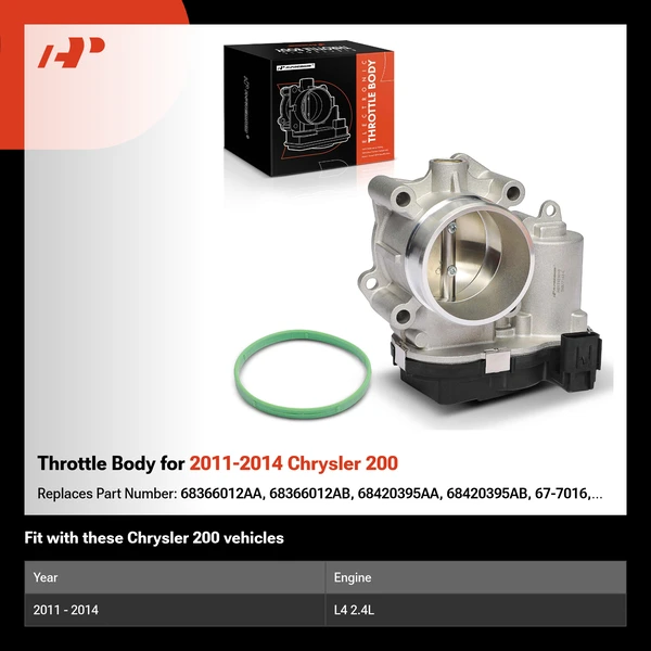 Throttle Body for 2011-2014 Chrysler 200