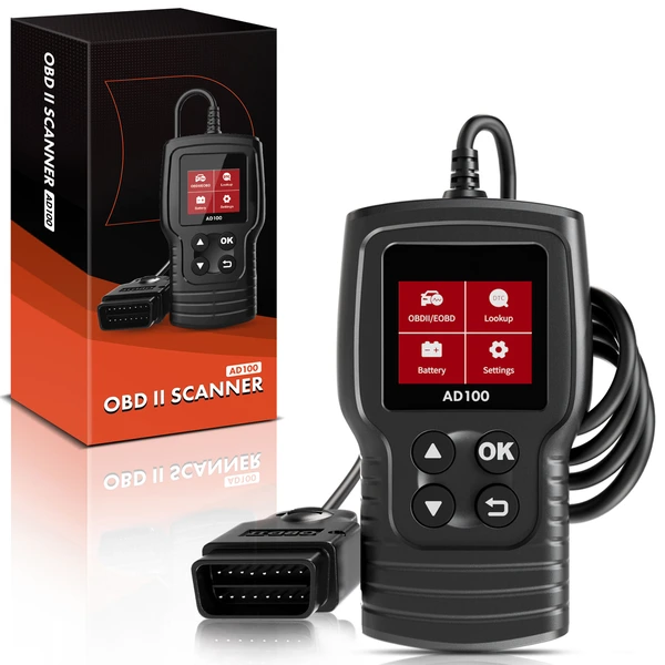 A-Premium AD100 Car Fault Code Reader OBD2 Scanner Engine Diagnostic Tool for All OBDII Protocol Cars