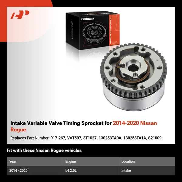Intake Variable Valve Timing Sprocket for 2014-2020 Nissan Rogue