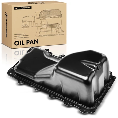 Engine Oil Pan with Drain Plug