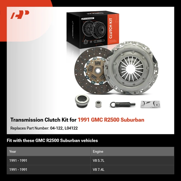 Transmission Clutch Kit for 1991 GMC R2500 Suburban