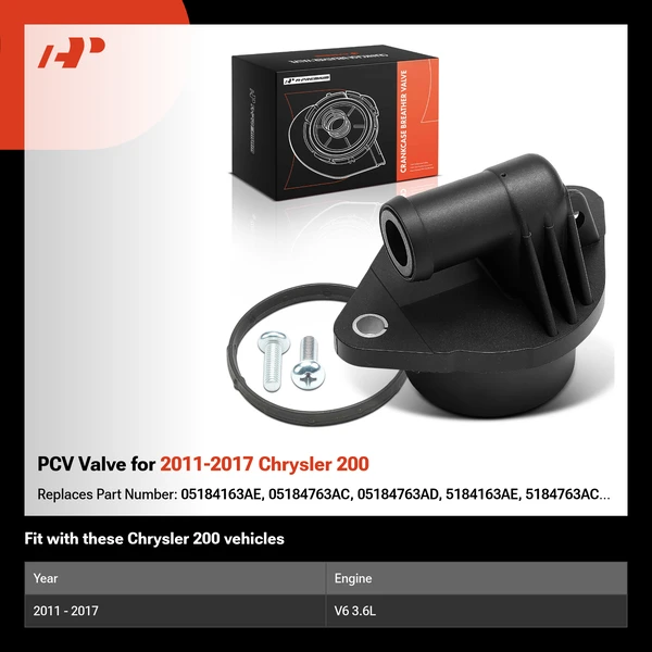 PCV Valve for 2011-2017 Chrysler 200