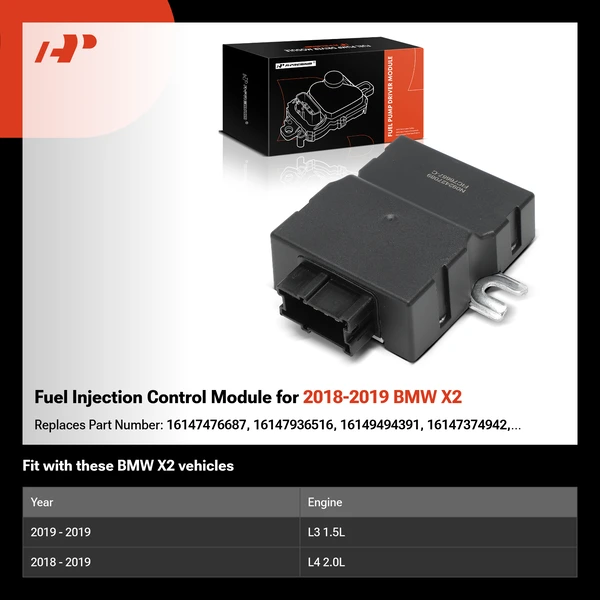 Fuel Injection Control Module for 2018-2019 BMW X2