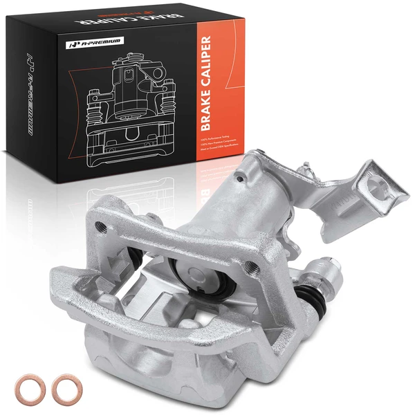 1-Pc Brake Caliper Rear Right Passenger Side 1-Piston A-Premium APBC3326