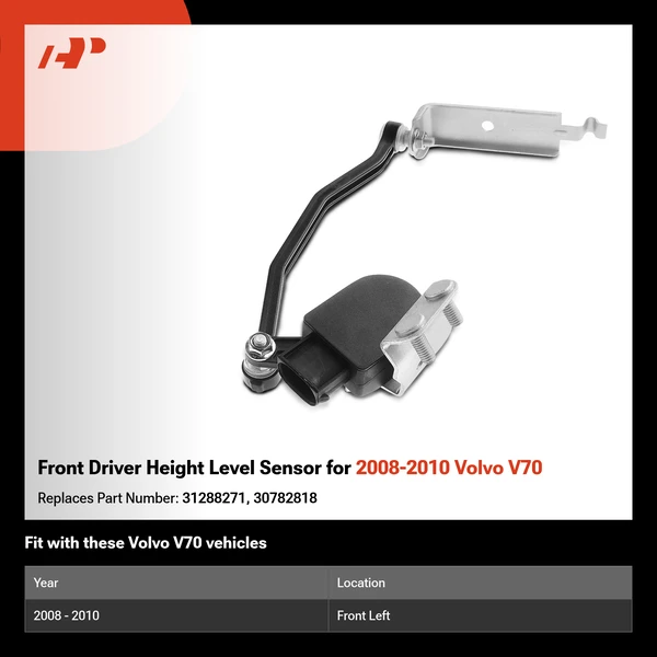 Front Driver Height Level Sensor for 2008-2010 Volvo V70