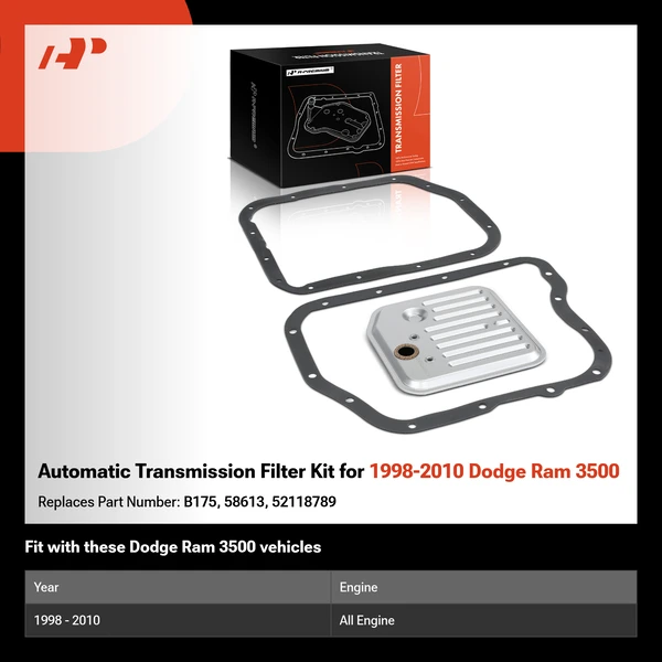 Automatic Transmission Filter Kit for 1998-2010 Dodge Ram 3500