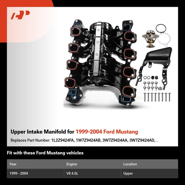 Upper Intake Manifold for 1999-2004 Ford Mustang