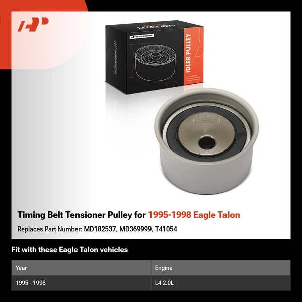 Timing Belt Tensioner Pulley for 1995-1998 Eagle Talon