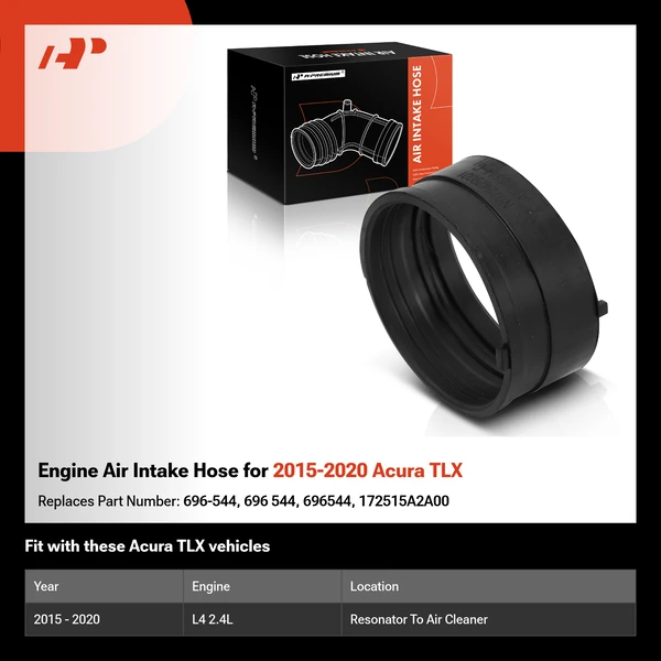 Engine Air Intake Hose for 2015-2020 Acura TLX