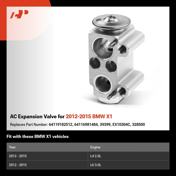 AC Expansion Valve for 2012-2015 BMW X1