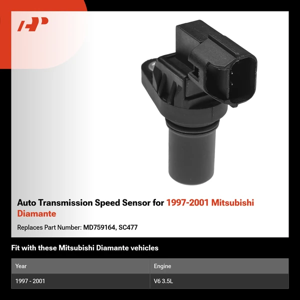 Auto Transmission Speed Sensor for 1997-2001 Mitsubishi Diamante