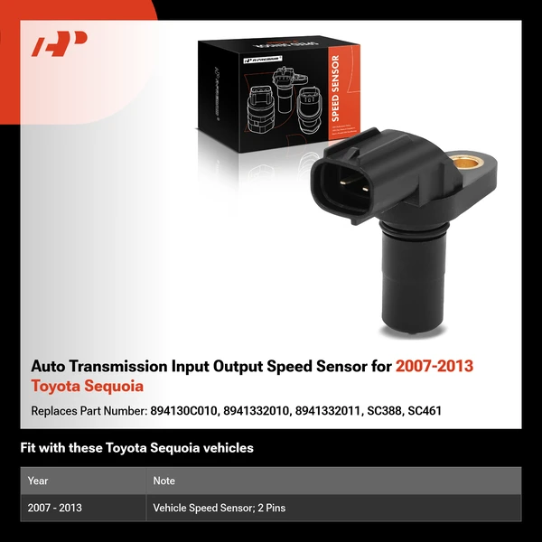 Auto Transmission Input Output Speed Sensor for 2007-2013 Toyota Sequoia