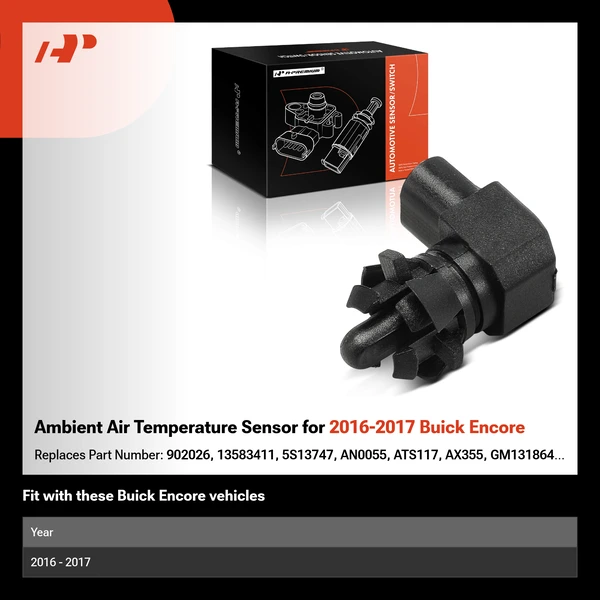 Ambient Air Temperature Sensor for 2016-2017 Buick Encore